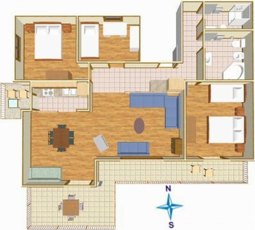 Apartments Toni Two Igrane Kültér fotó